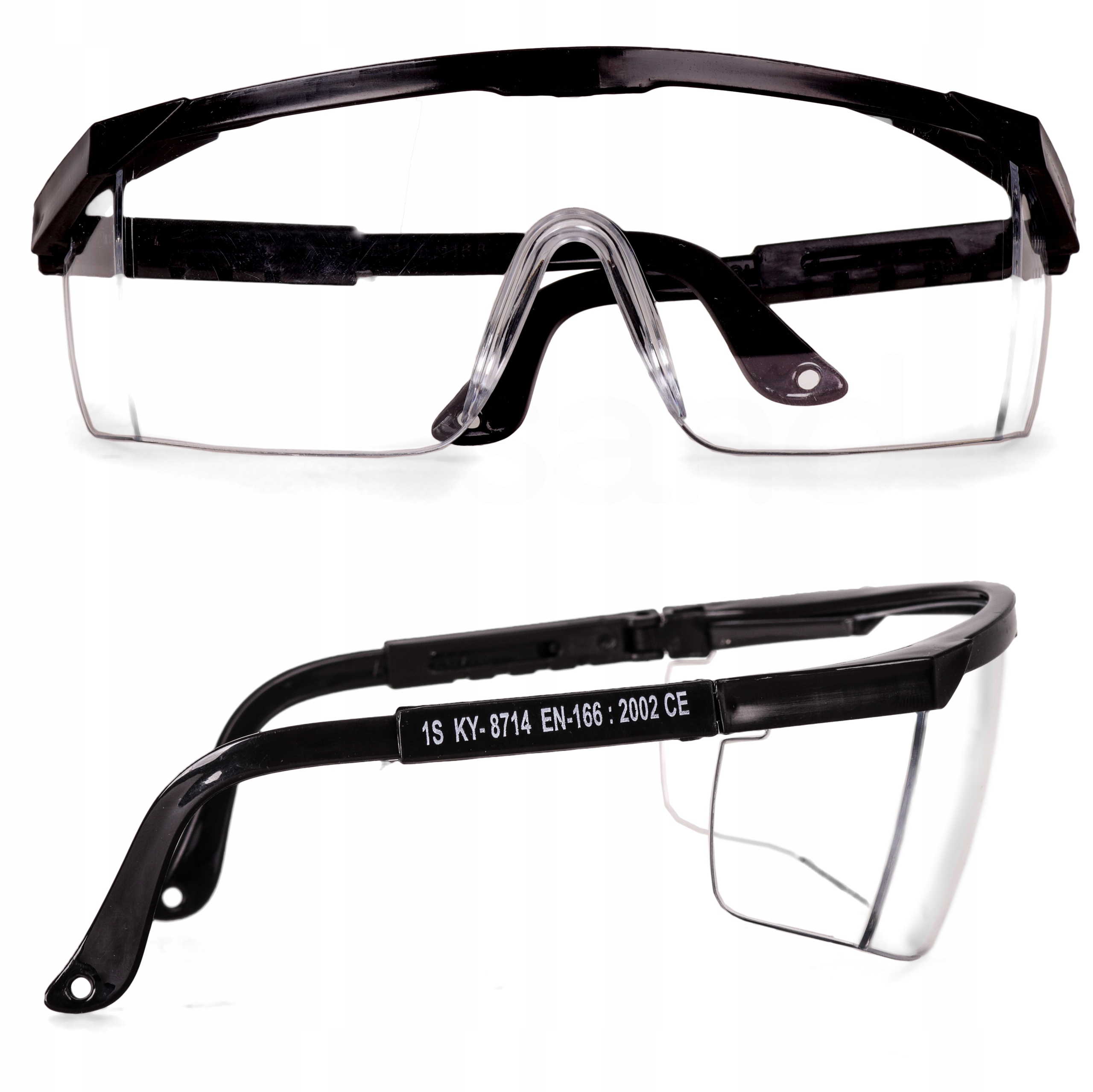 

Okulary Ochronne Gogle Robocze Bezbarwne Bhp