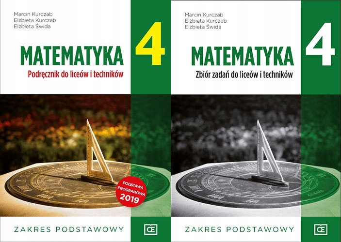 Matematyka kl.4 LO KOMPLET Podst PAZDRO 2024