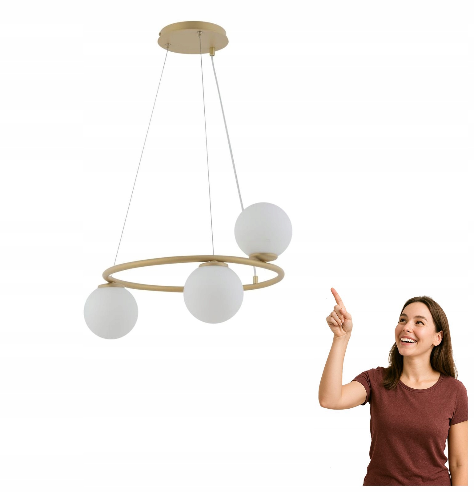 Závěsná lampa Gama Koło 3 33380 Sigma Lighting