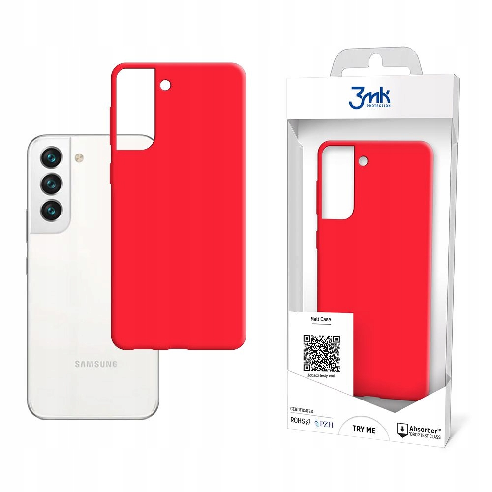 

Samsung Galaxy S22 3MK Matt Case Strawberry