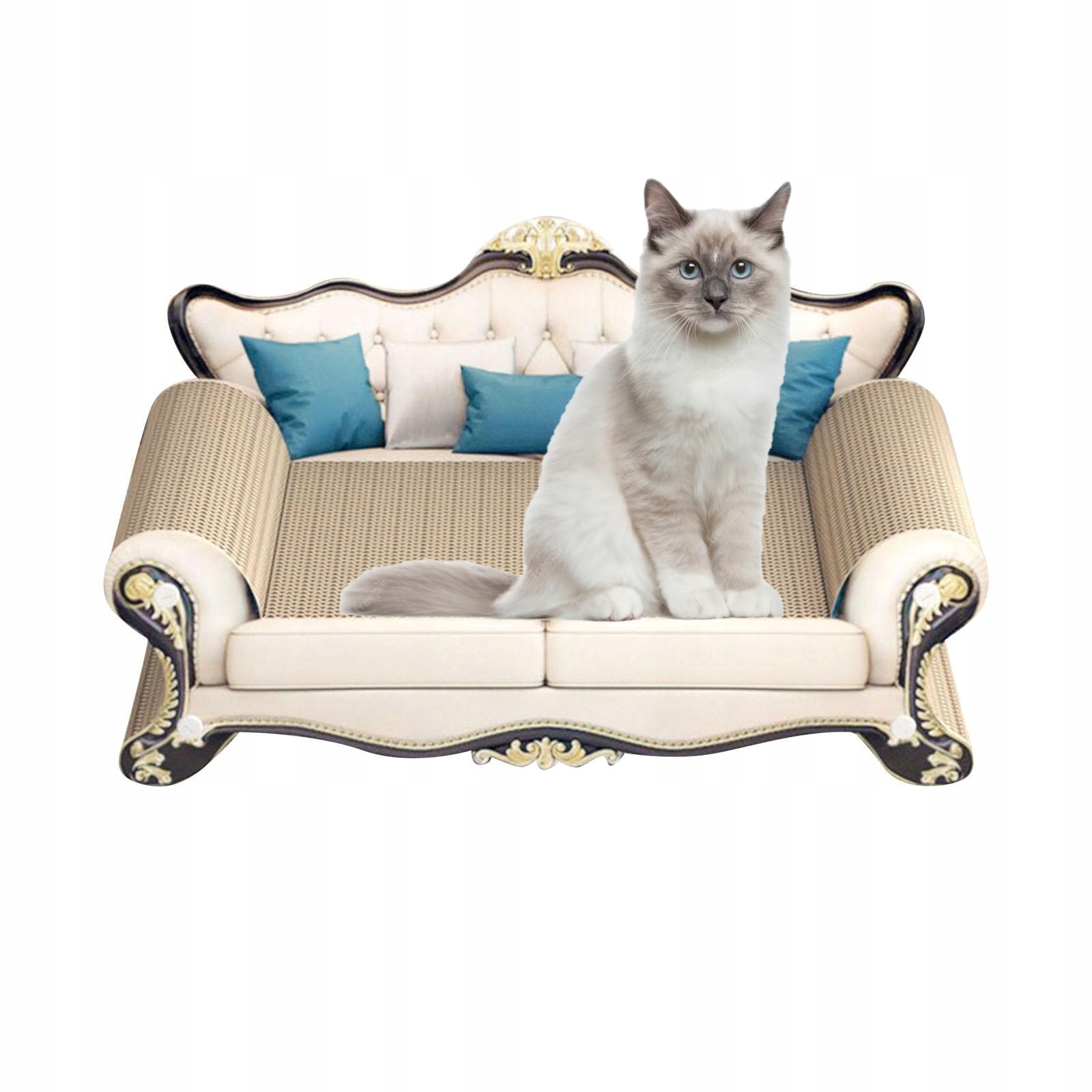 

Drapak Tekturowy Dla Kota Sofa Legowisko Karton XL