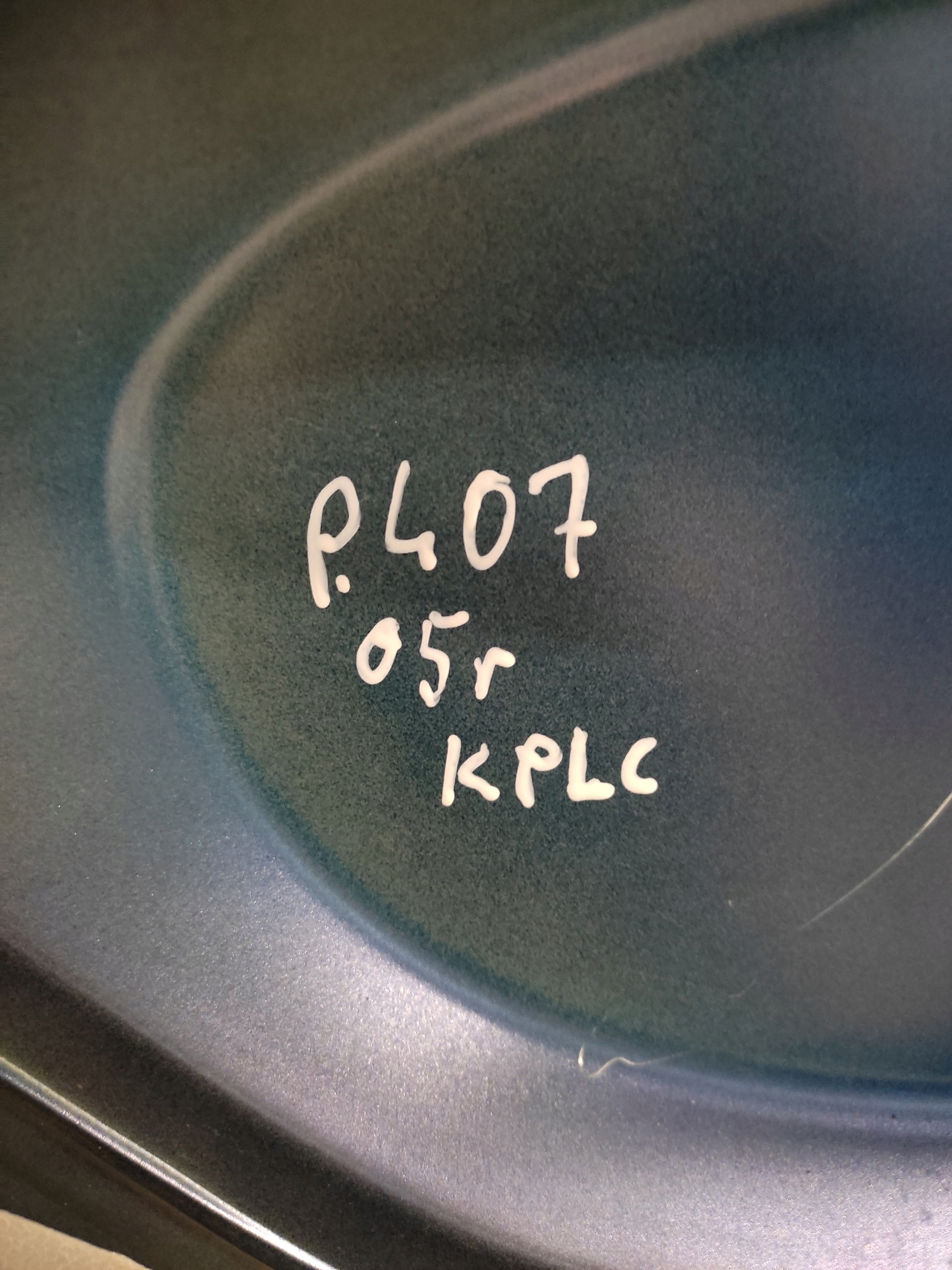 PEUGEOT 407 Tür links heck LAKIER KPLC