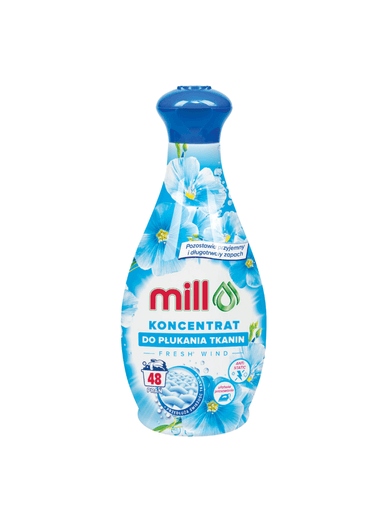 Levně 5X Mill Koncentrát na oplachování tkanin Fresh Wind 1,3L (48 praní)