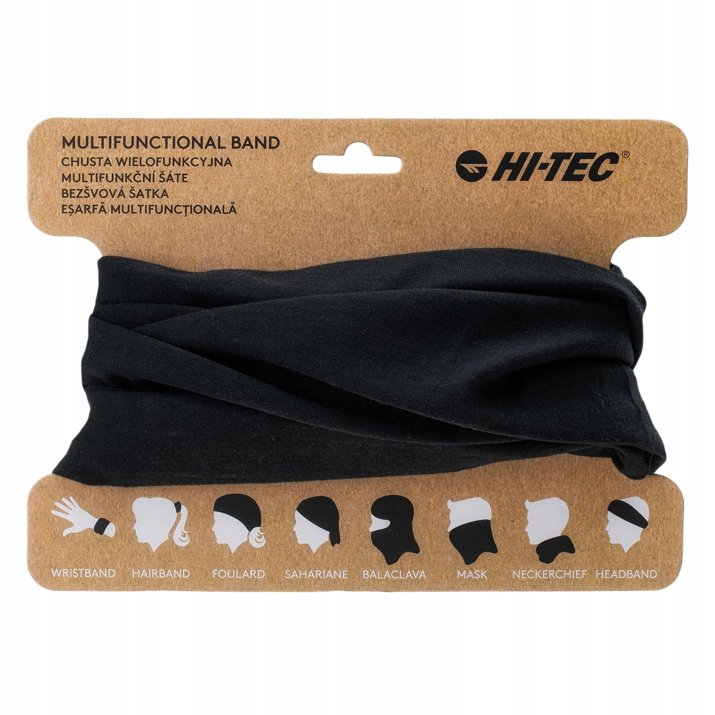 HI-TEC KOMIN DAMSKI MĘSKI SZAL SZALIK CHUSTA WIELOFUNKCYJNA BANDANA TEMI Kolekcja TEMI