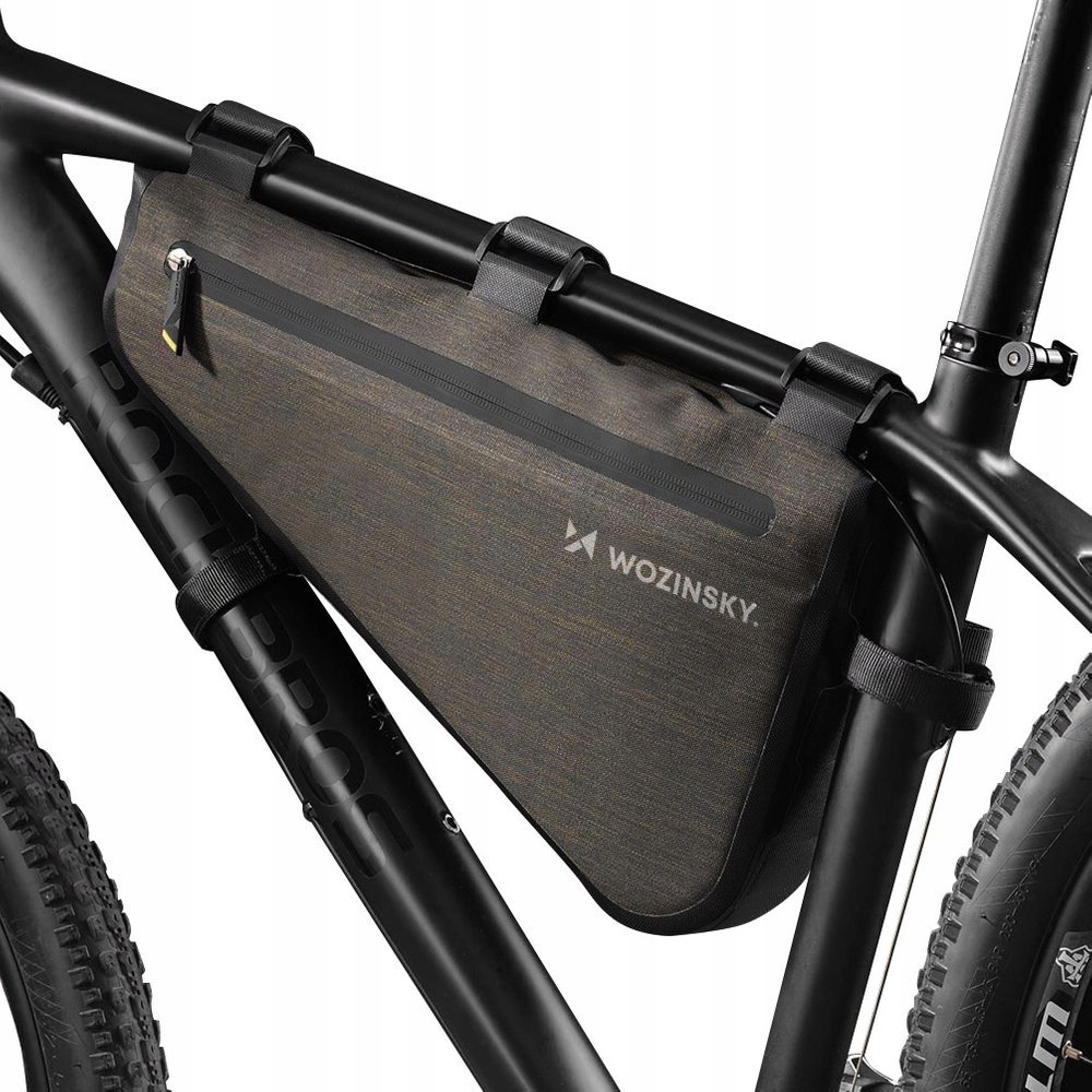 SAKWA ROWEROWA POD RAMĘ TRÓJKĄTNA POJEMNA TORBA NA ROWER 5L