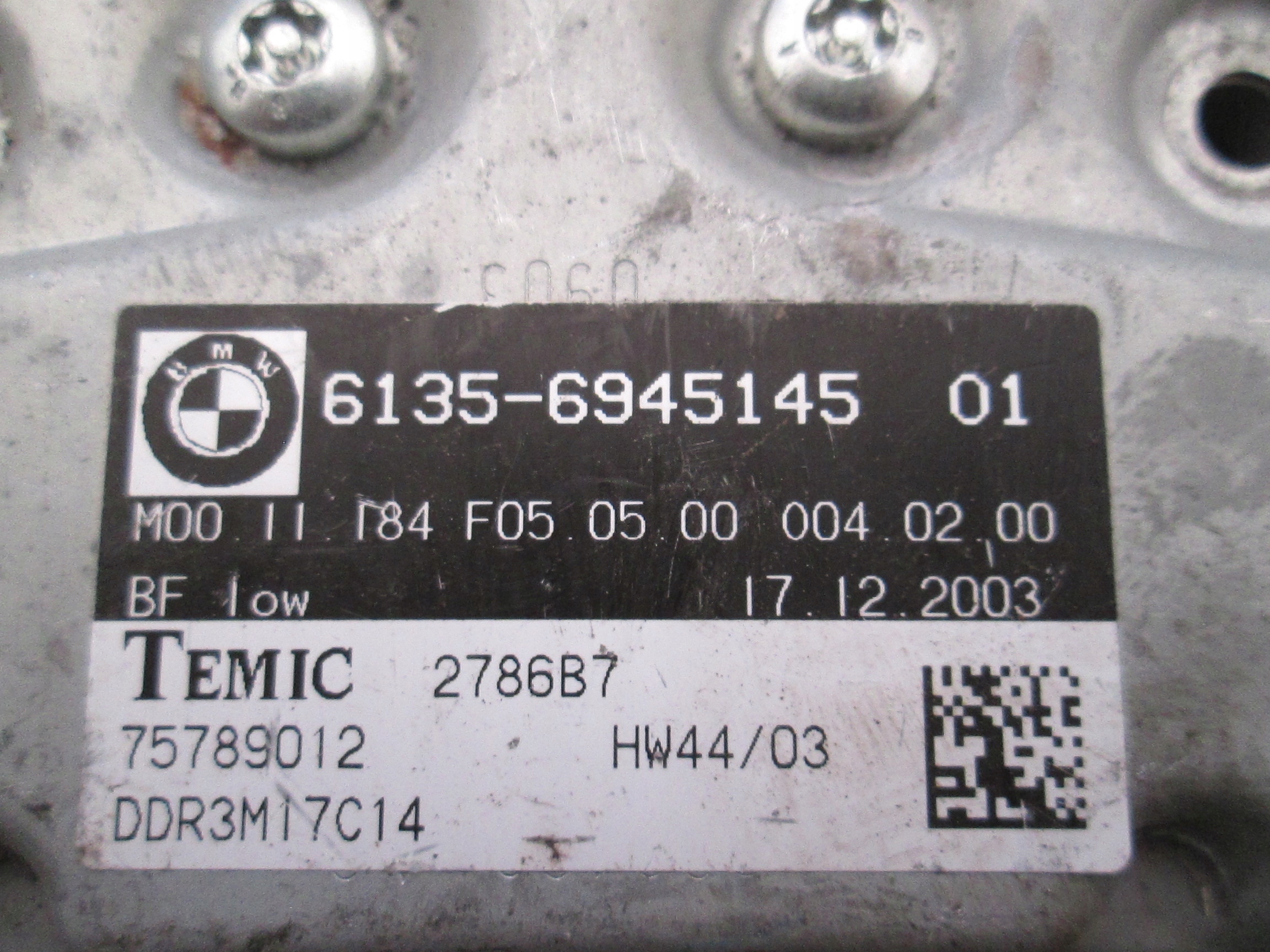 BMW E60 E61 modul Bedienteil Tür