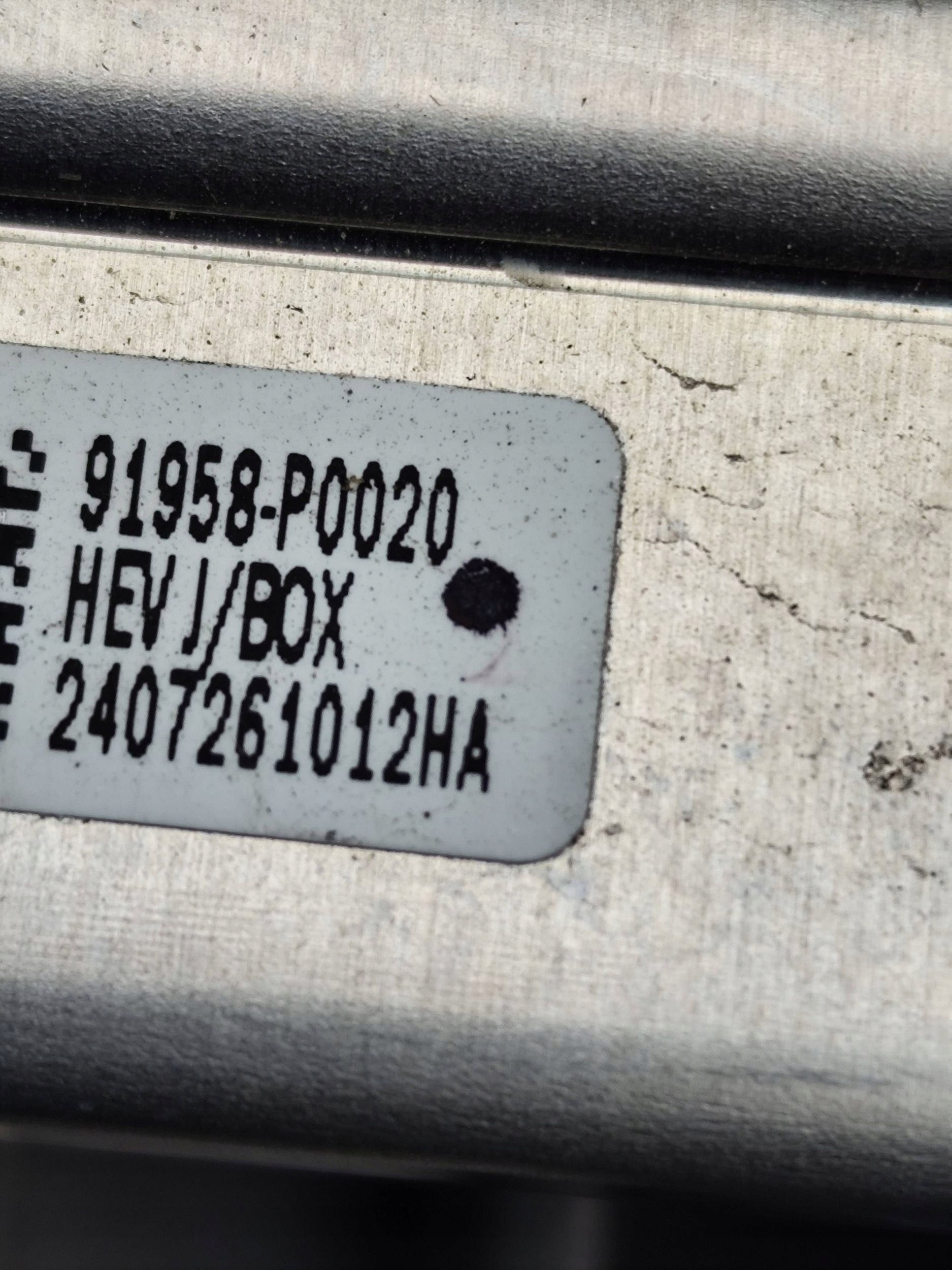 KIA SPORTAGE V module fuse 91958P0020