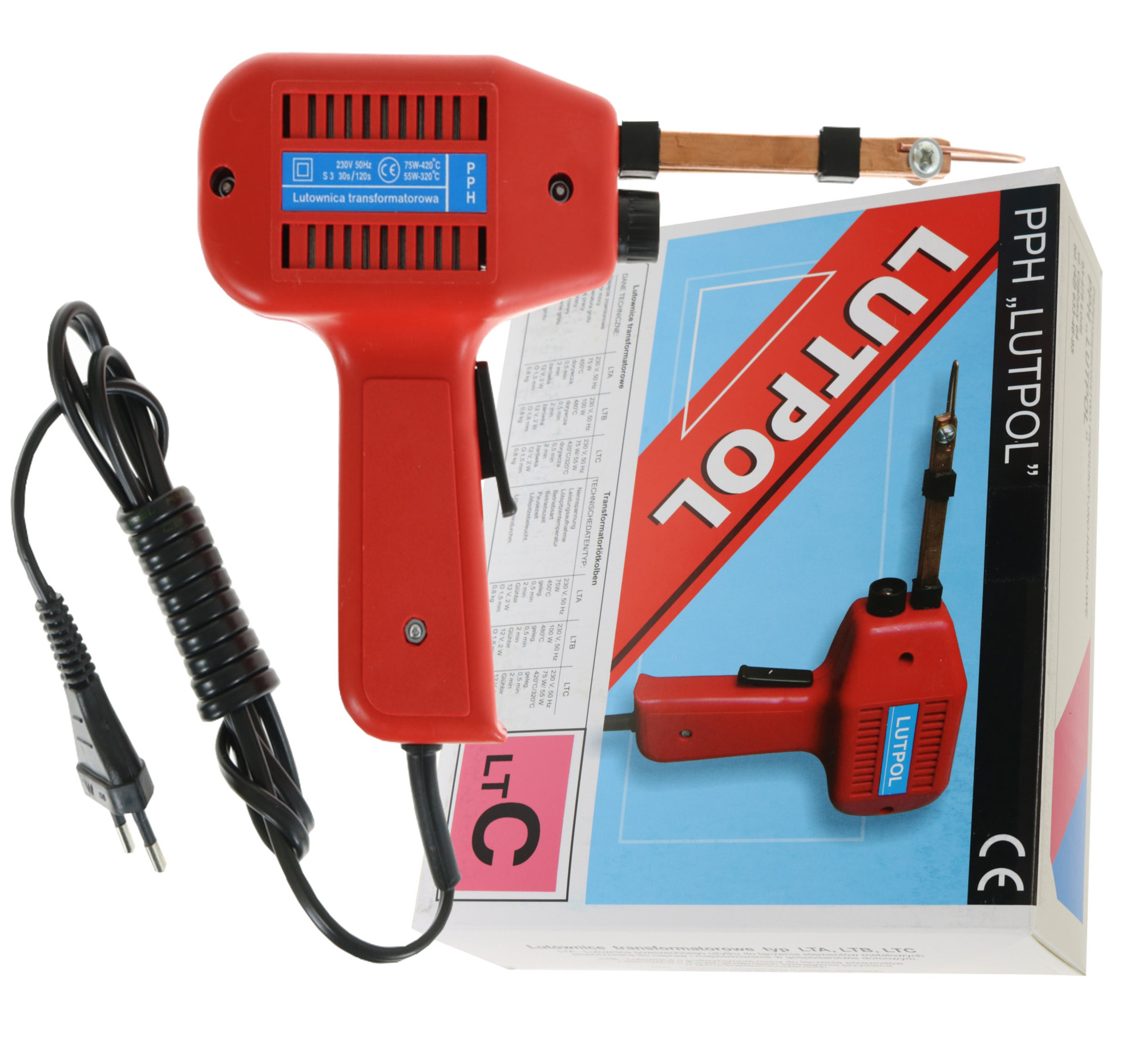 Lutownica Transformatorowa 75/55W Ltc Lutpol