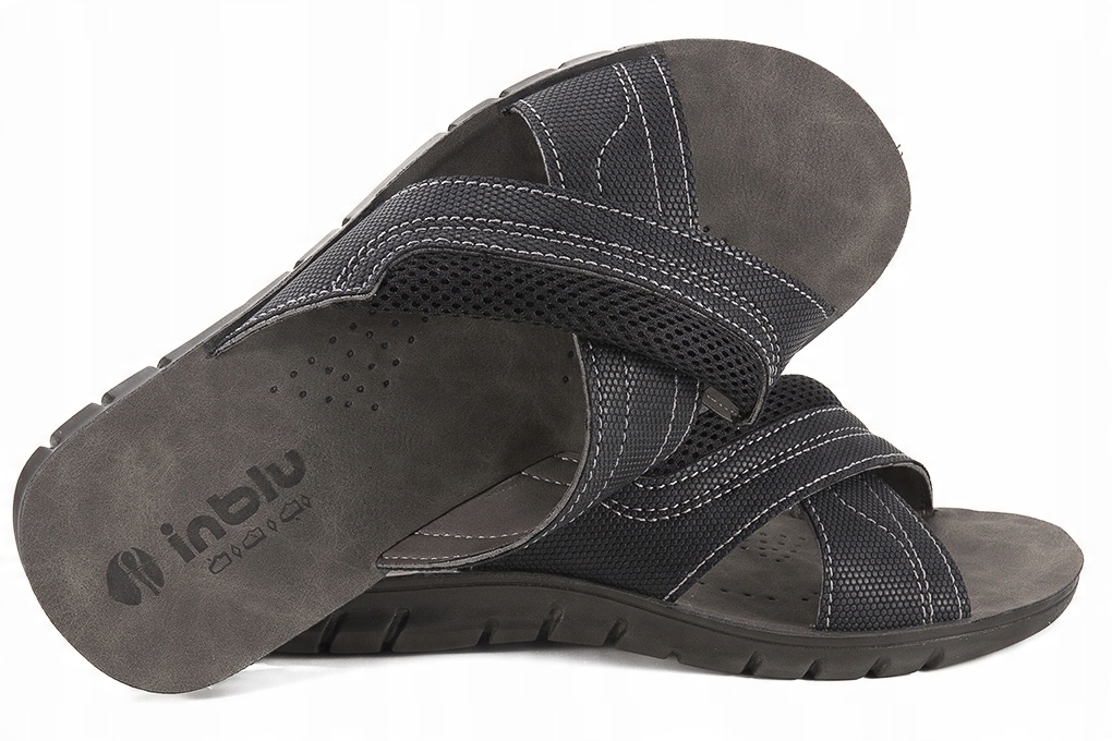 

Inblu FO-32 Klapki Męskie Soft czarne 42