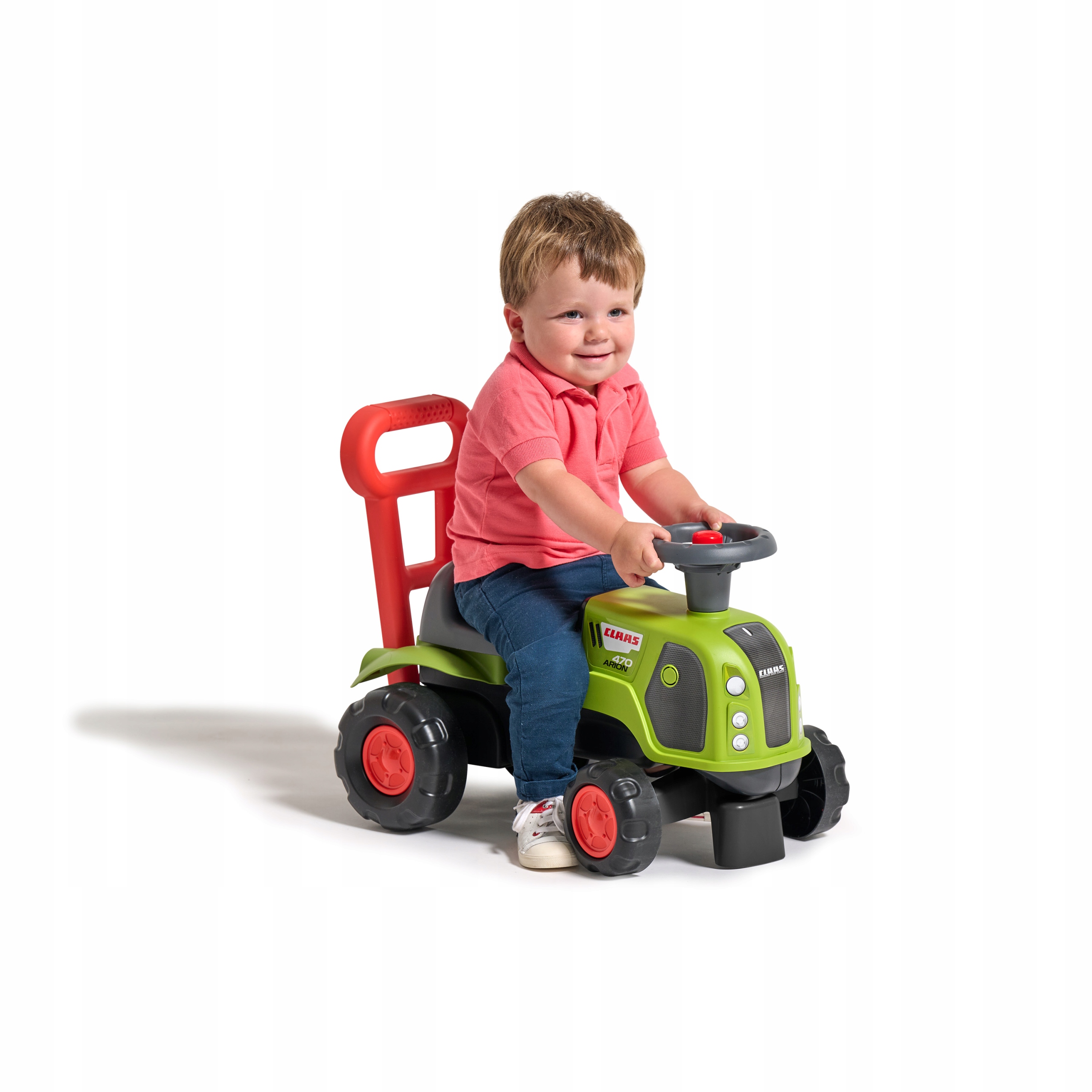Jeździk Traktor Pchacz Baby Claas Arion 470 Kierownica Klakson 12m+ Falk