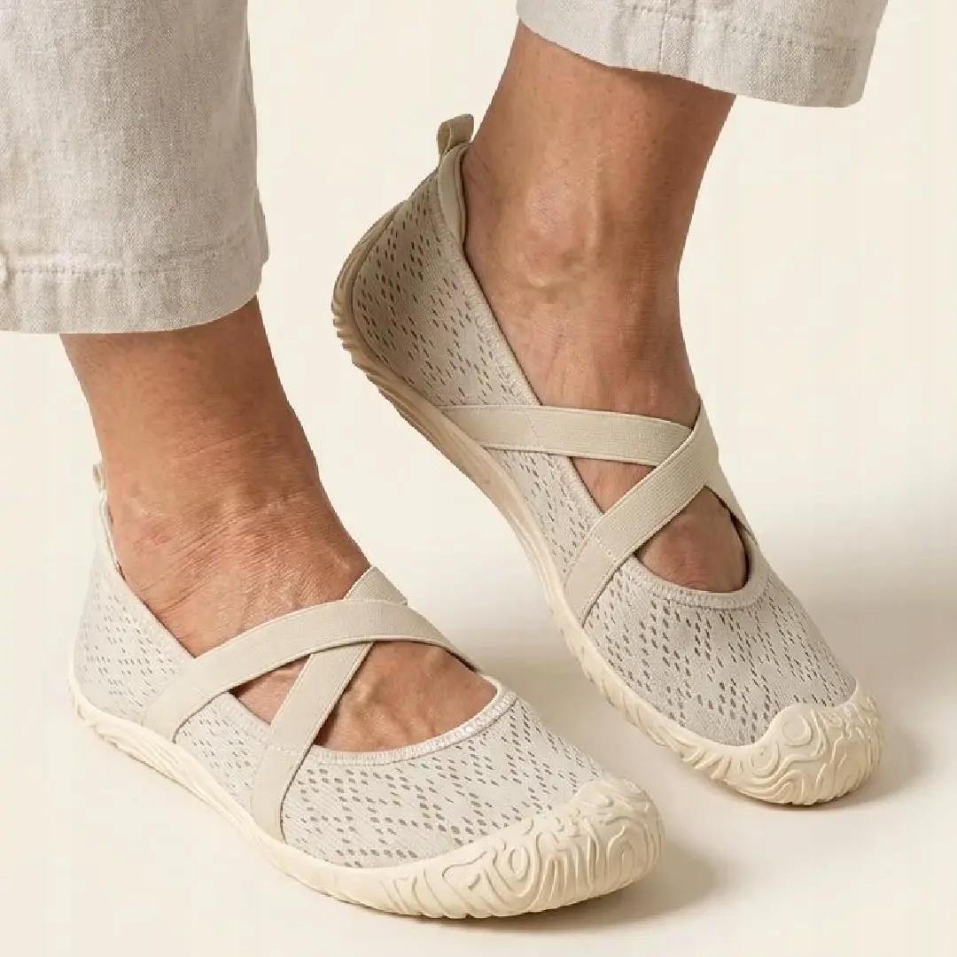 Dámské baleríny Artiker 58C1902 ecru 38, Ecri