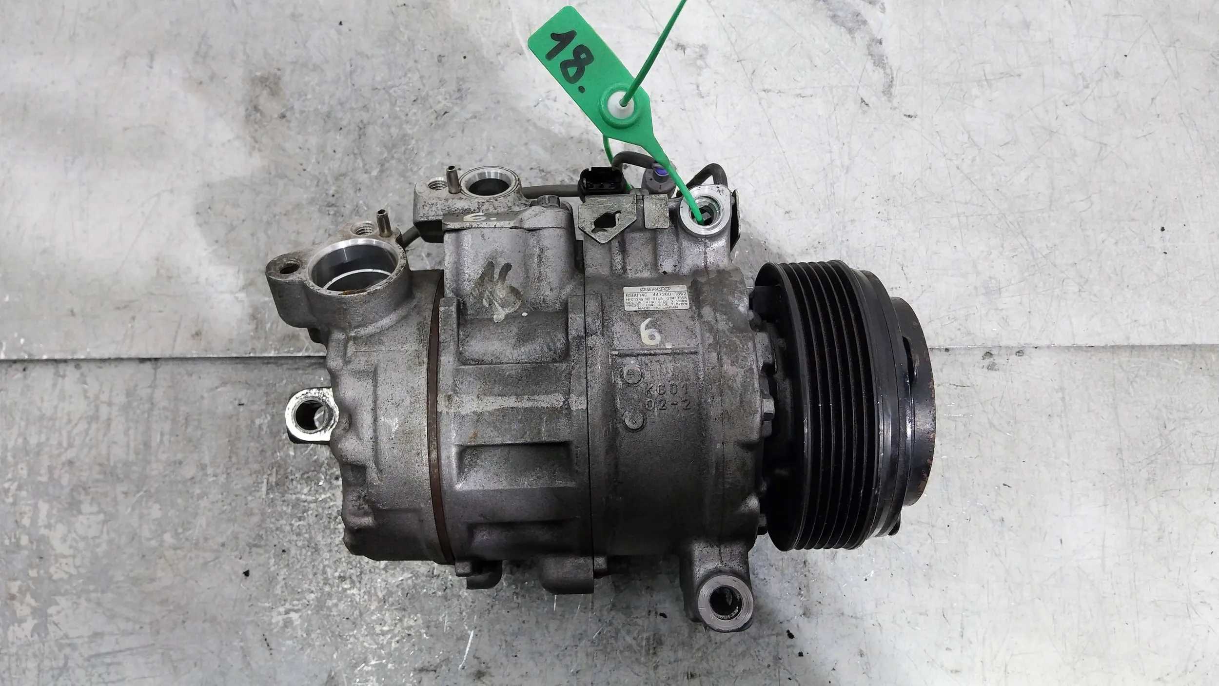 compressor of the air conditioning 447260-1852 BMW E90 E91 E92 E93 E87 E84 2.0D N47