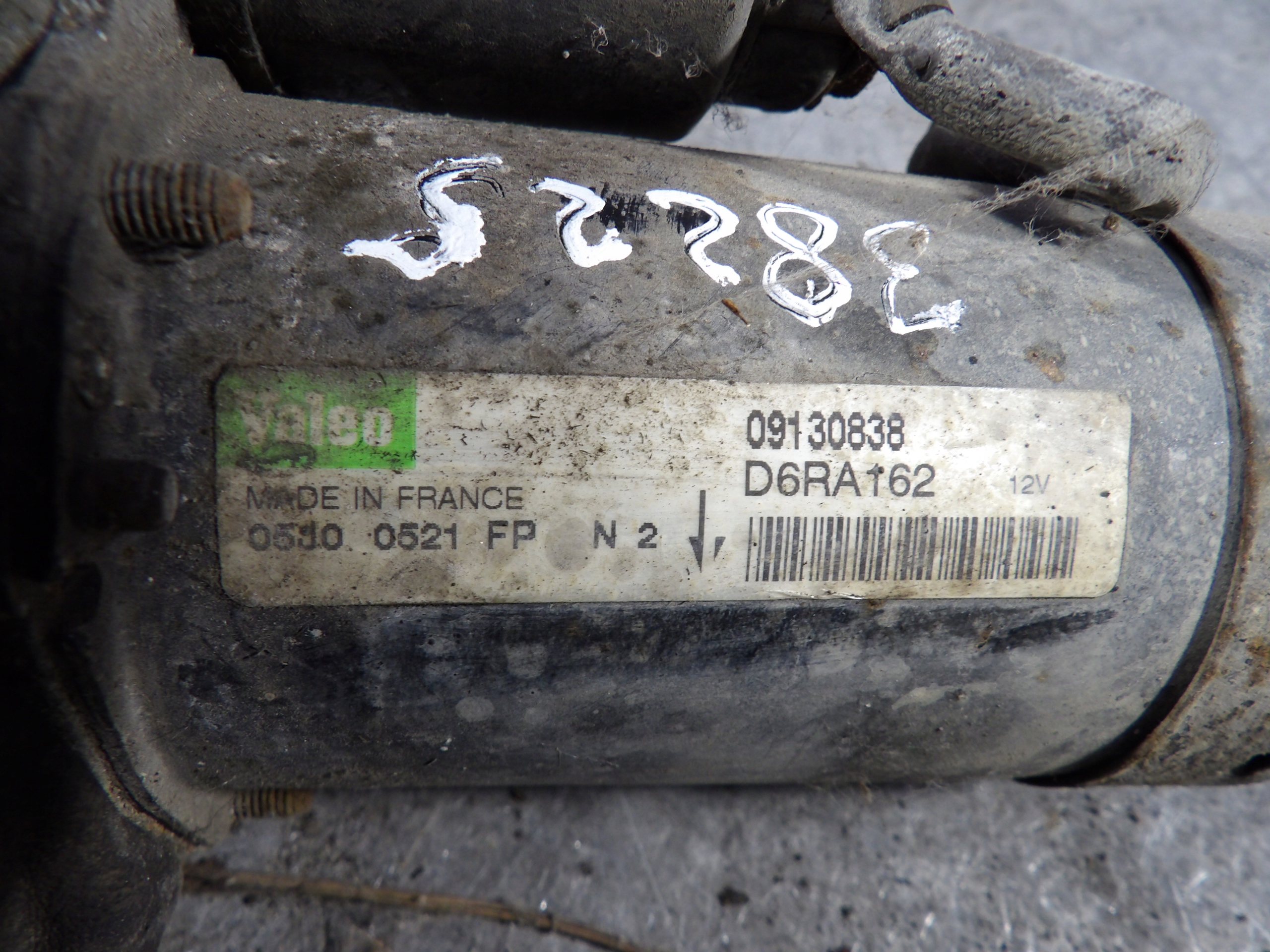 Opel Corsa C starter 1,2B 09130838 D6RA162