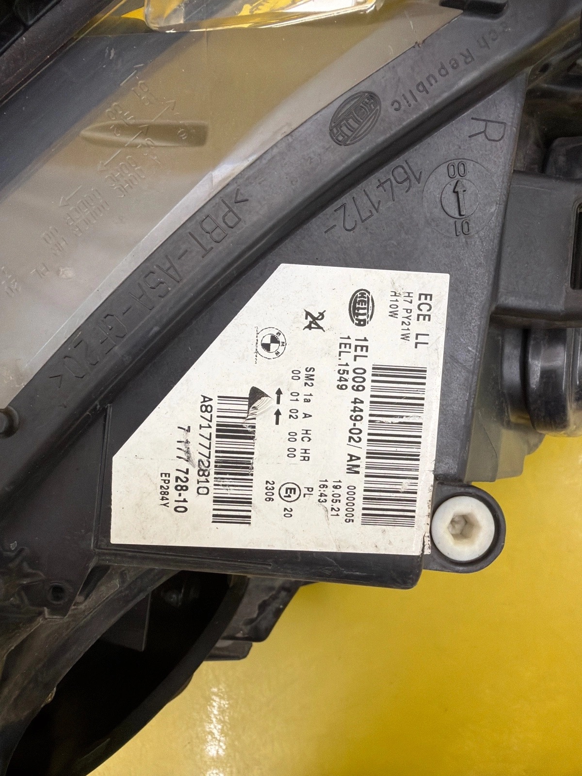 light right front BMW 5 E60 Lift normal 7177728