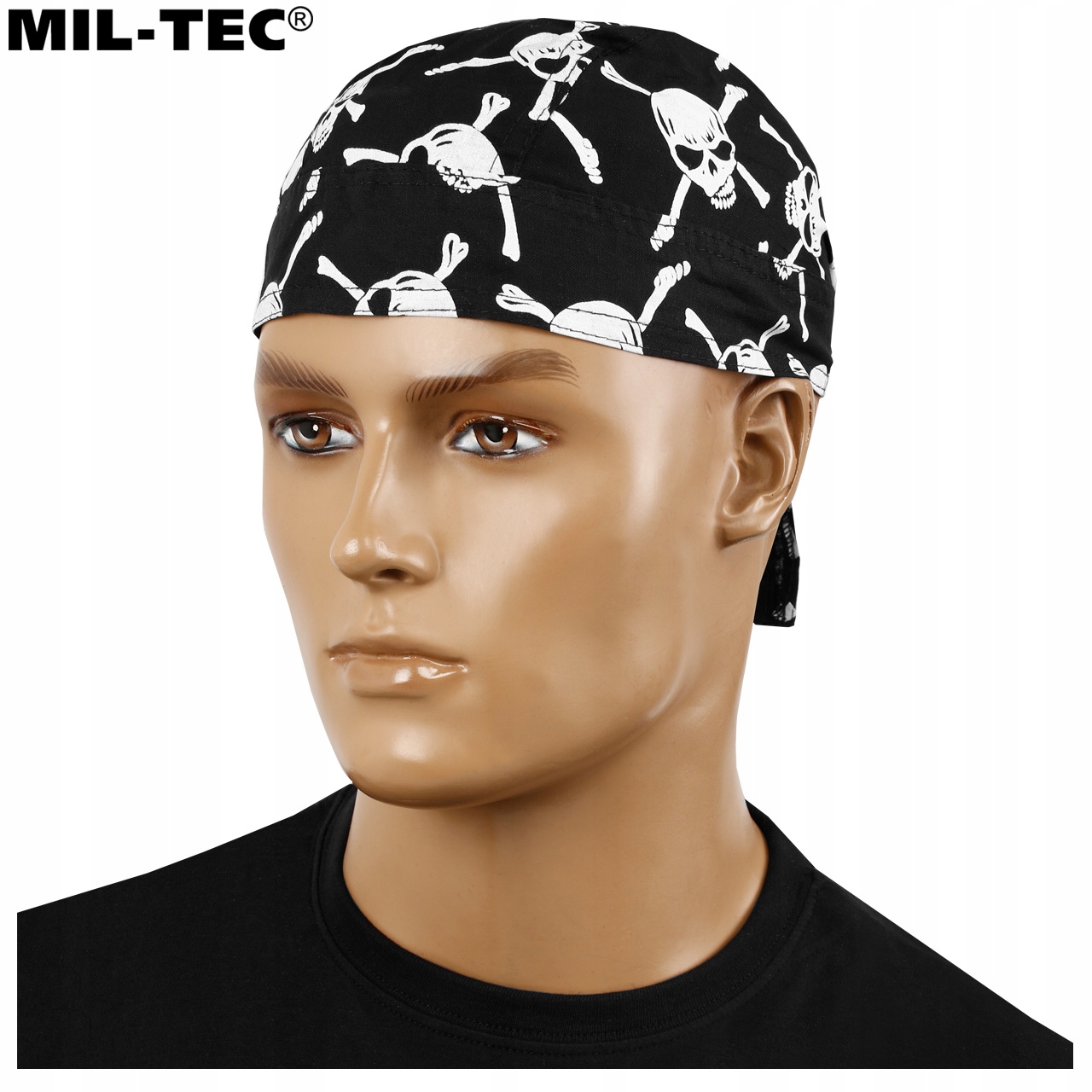 CHUSTA BANDANA BANDAMA CZASZKI SKULLS CZARNA Producent Mil-Tec