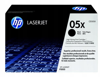 Hp 05X čierny toner (CE505X) originál