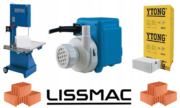 POMPKA WODY DO PRZECINARKI DO LISSMAC NORTON CEDIMA