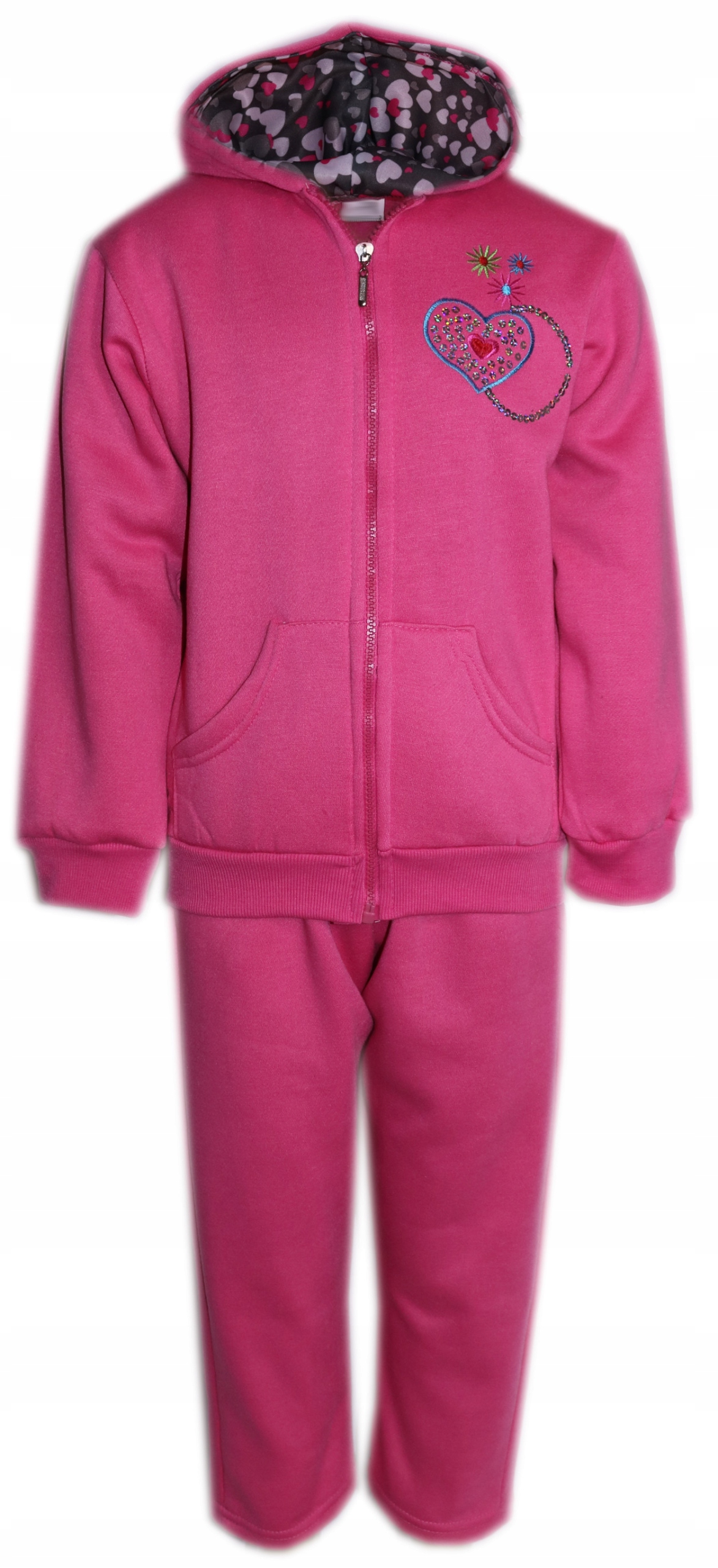 

Dresy dziewczęce Ocieplany dres dziewczęcy 98-104