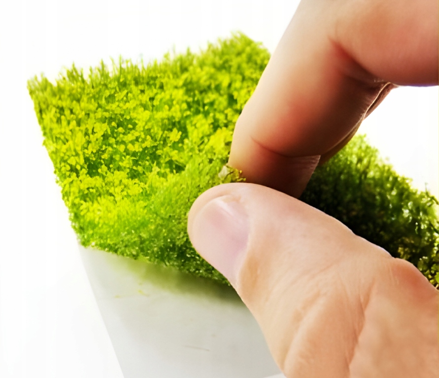 Grass Mat Cutouts - Yellow Flower Field - mata Producent Green stuff world