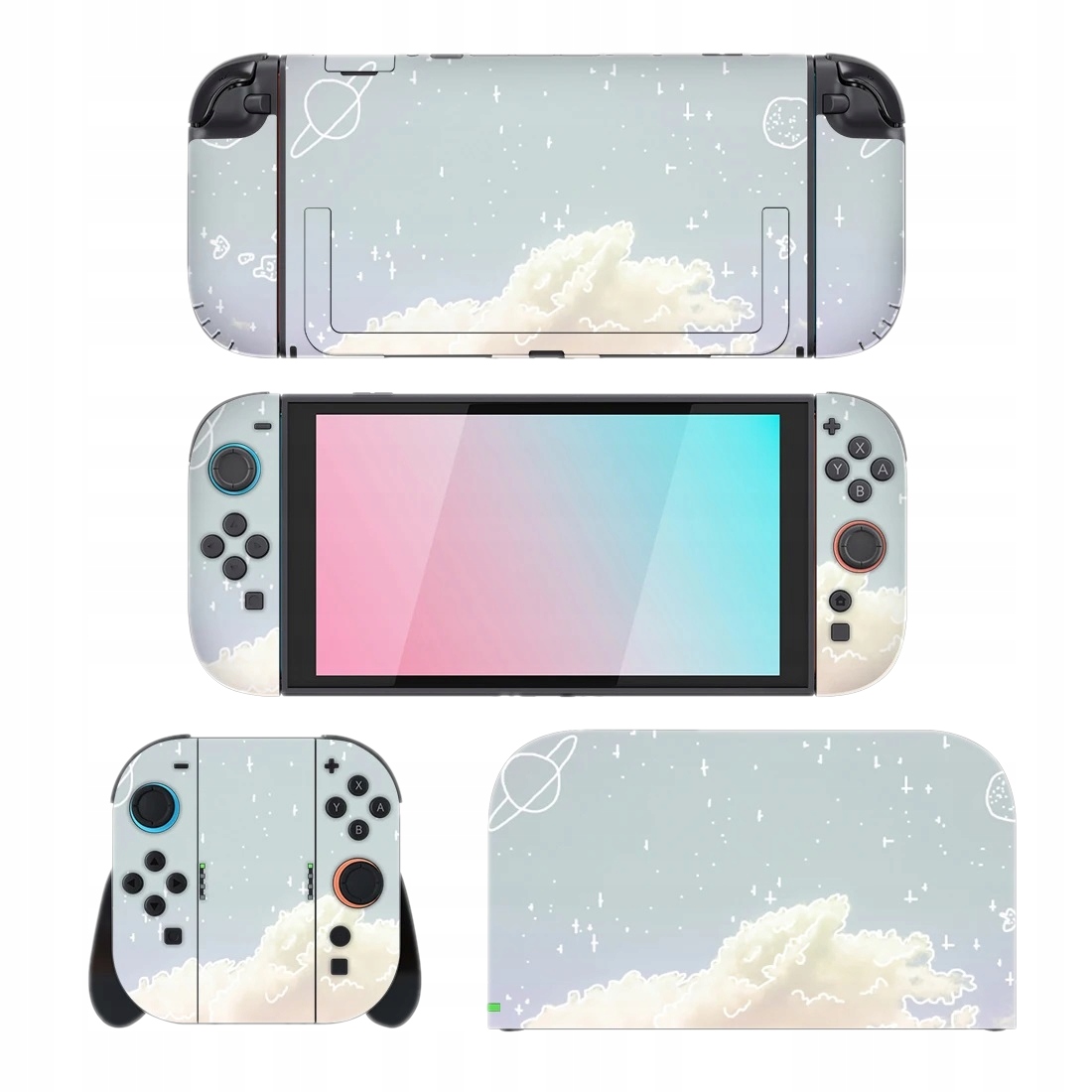 NAKLEJKA NAKLEJKI WINYOLWE KOMPLET SKIN JOY-CON DO NINTENDO SWITCH 2