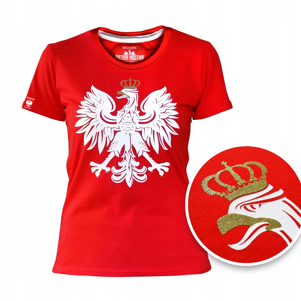 Koszulka Dla Kibicki Reprezentacja Polski z orłem