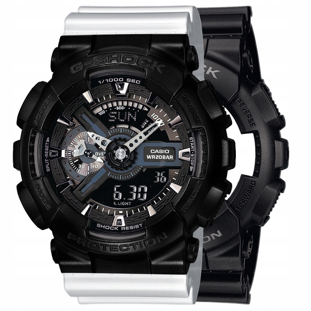 Hodinky Casio G-Shock Set GA-110-1BER Bezel 10523429 Řemínek 10347710 20B