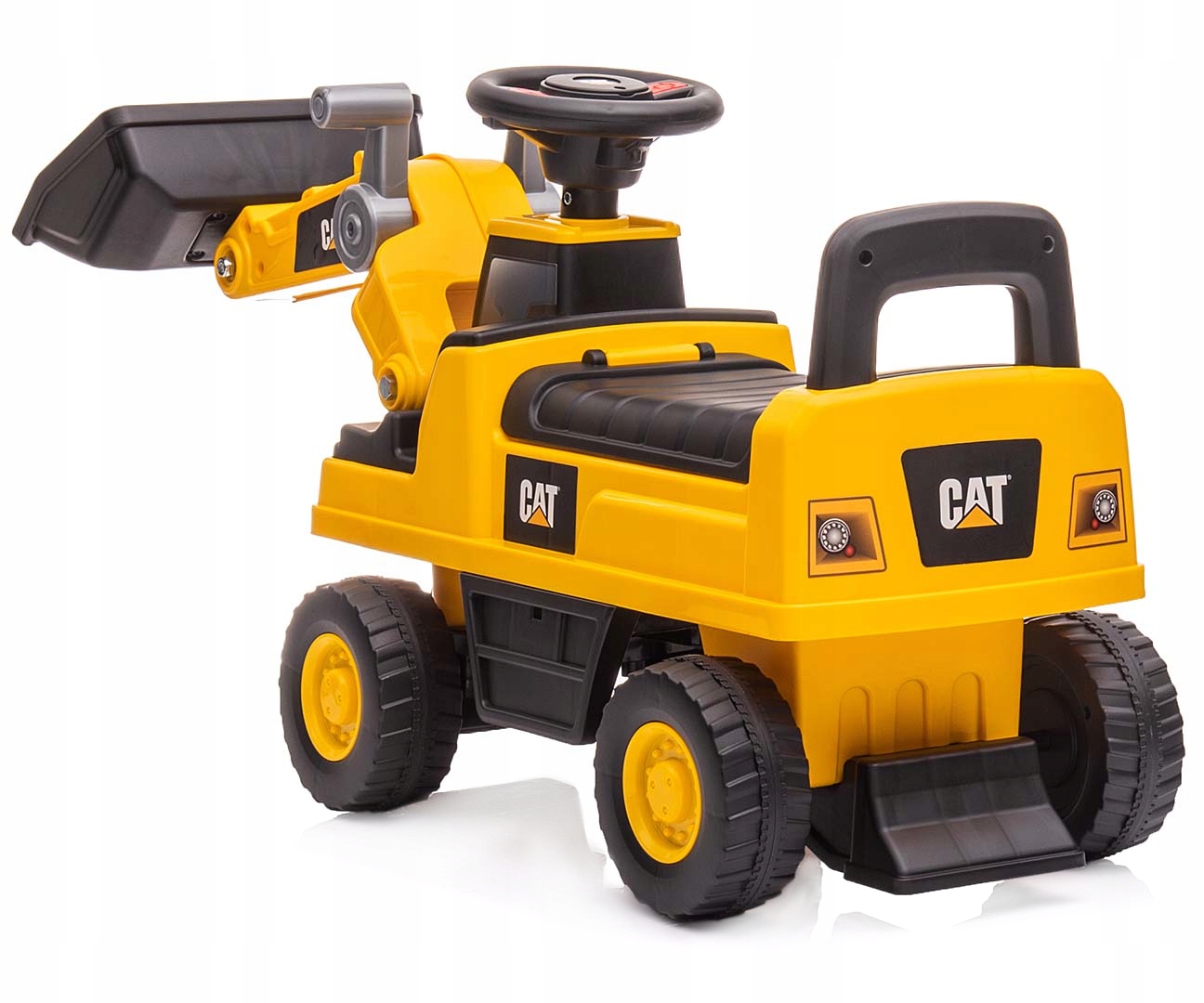 Pojazd Cat Loader Ładowarka Kopara Interaktywny Autko Pchacz Budowa