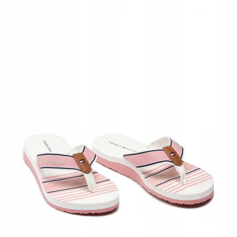 KLAPKI DAMSKIE TOMMY HILFIGER JAPONKI SANDAŁY 38 Długość wkładki 24 cm