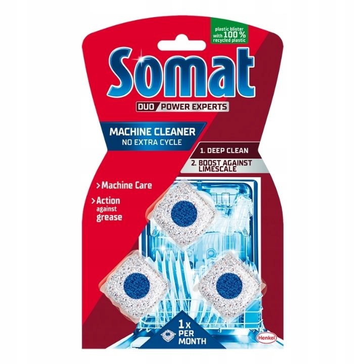

Somat Machine Cleaner Czyścik Zmywarki A3 (3x20)