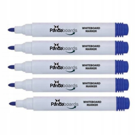 Markery do tablic BIAŁYCH suchościeralnych NIEBIESKIE
