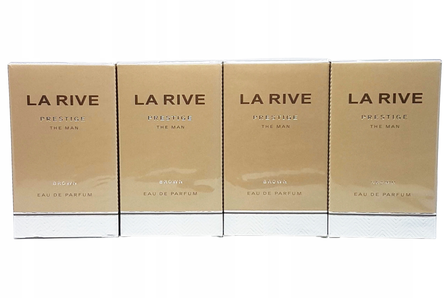 4 x La Rive Prestige The Man Brown woda perfumowana spray Dla Mężczyzn 75ml