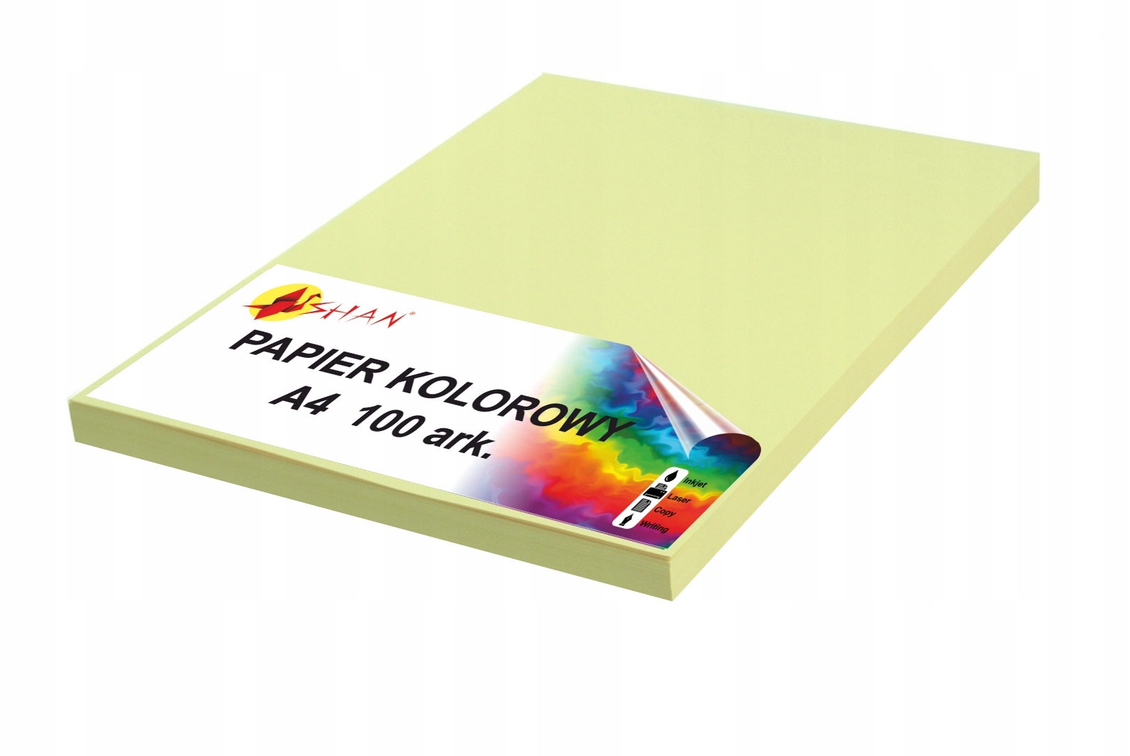

Papier kolorowy A4 80g żółty pastelowy 100 arkuszy