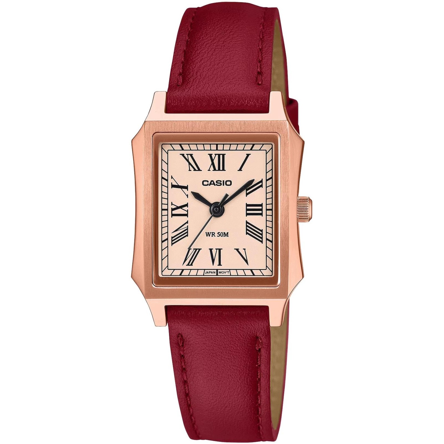 Dámské hodinky Casio LTP-B190RGL-4BVER červené