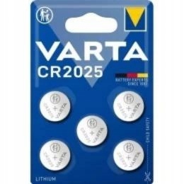 VARTA bateria guzikowa litowa CR2025 3V 5 szt