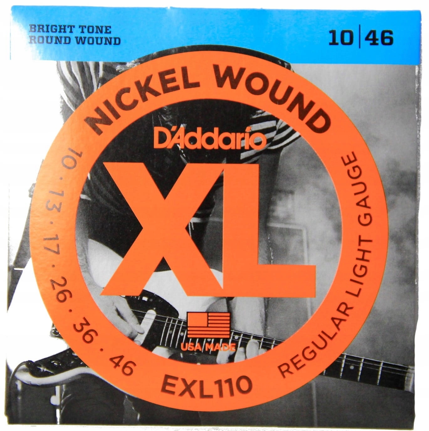 

Struny do gitary elektrycznej D'Addario Exl 10-46