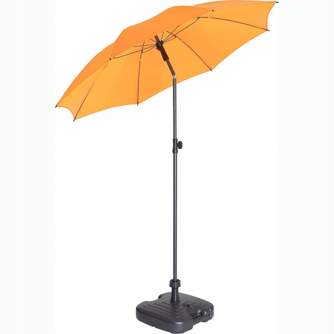 Parasol plażowy ogrodowy łamany regulowany 200 cm filtr Uv pokrowiec