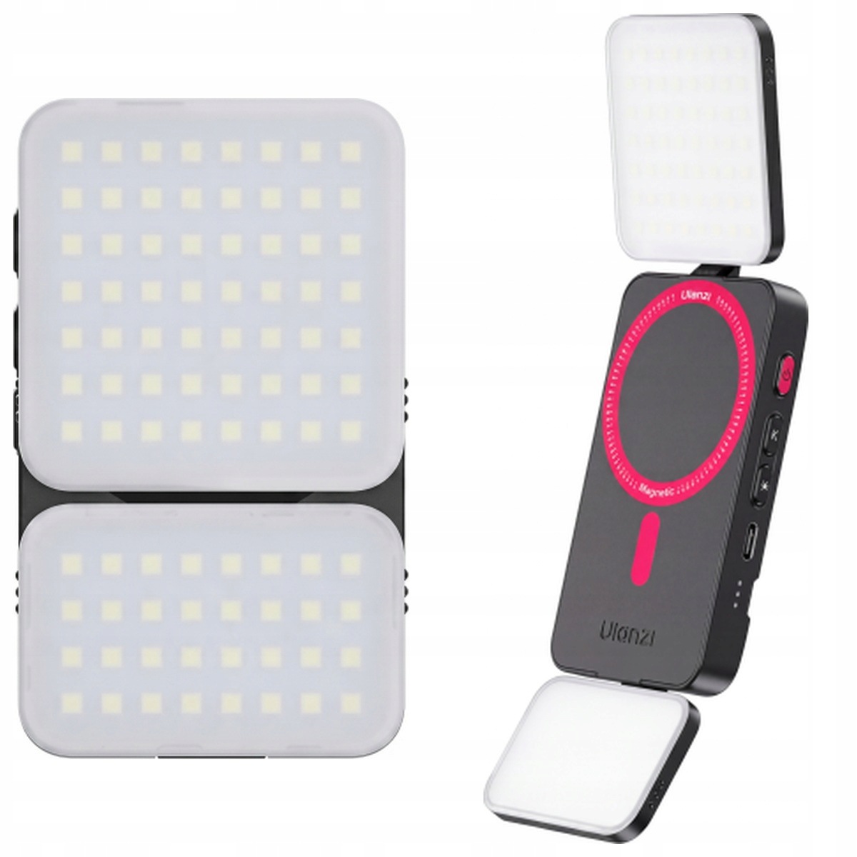 Lampa Led do telefonu Ulanzi GL01 podwójny panel bez cieni MagSafe