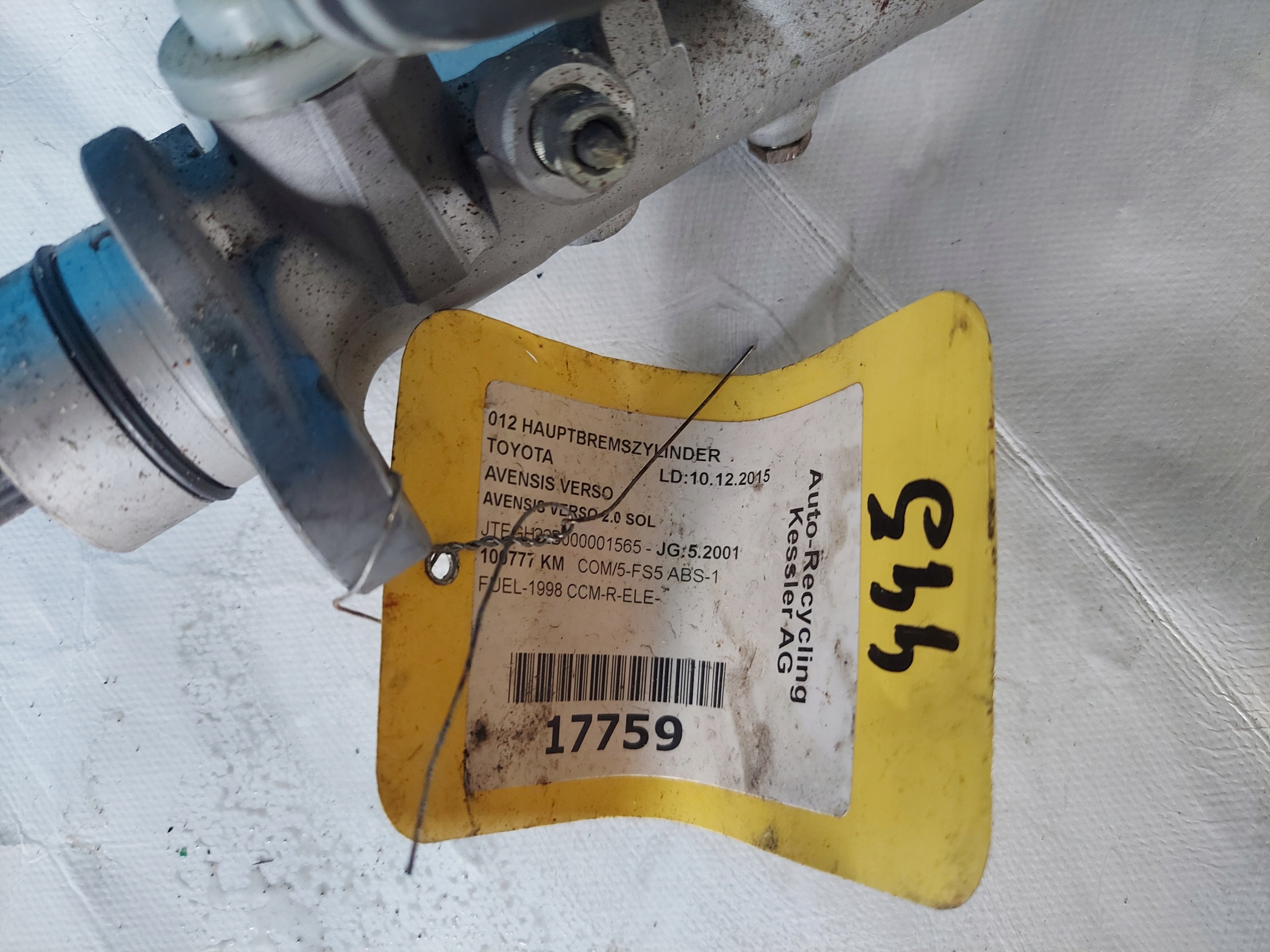 Servofreno AVENSIS VERSO 2.0 B 2001R AISIN