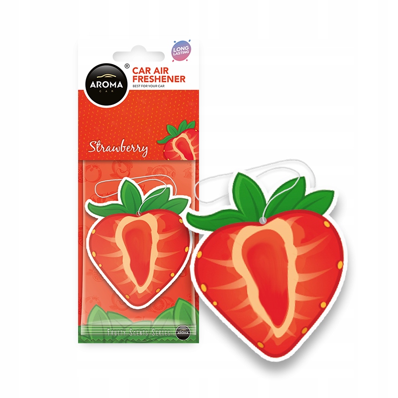 

Zawieszka Samochodowa Aroma Car Fruits Truskawka