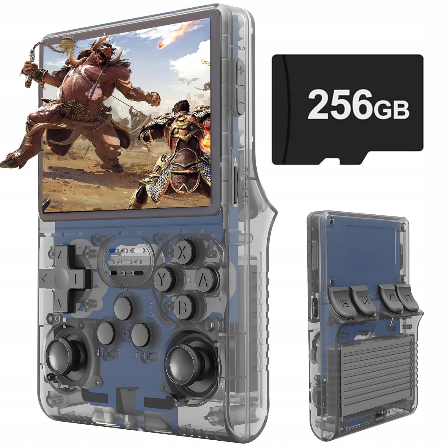 Přenosná Retro Herní Konzole R40S Vybavená Přenosnou Pamětí 256 Gb