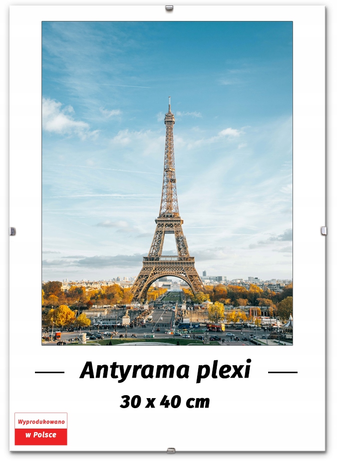 

Antyrama 30x40 40x30 Białe Brzegi,tani Kurier,fv!