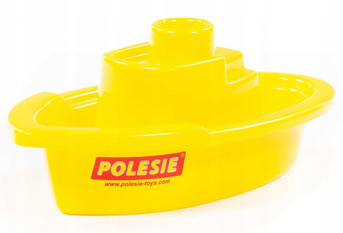 

Polesie Statek Łódka do wanny wody na basen Żółty