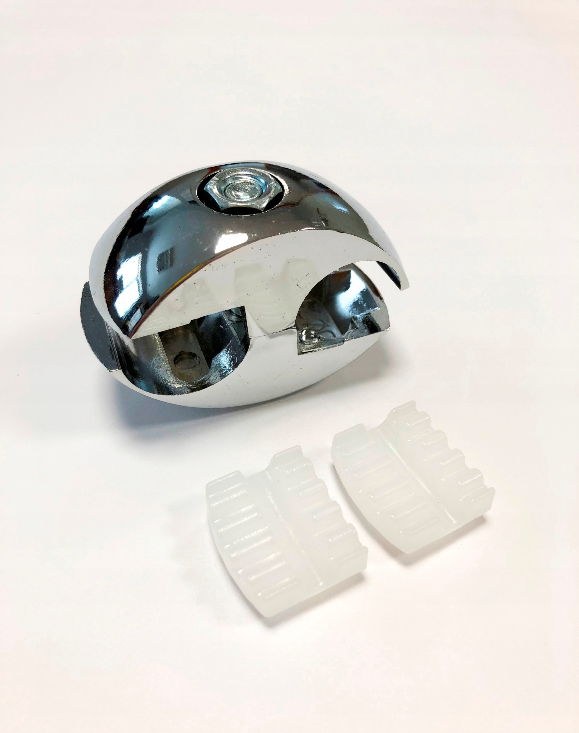 ZŁĄCZKA DO SZKŁA I PŁYTY MDF RURA FI-25mm