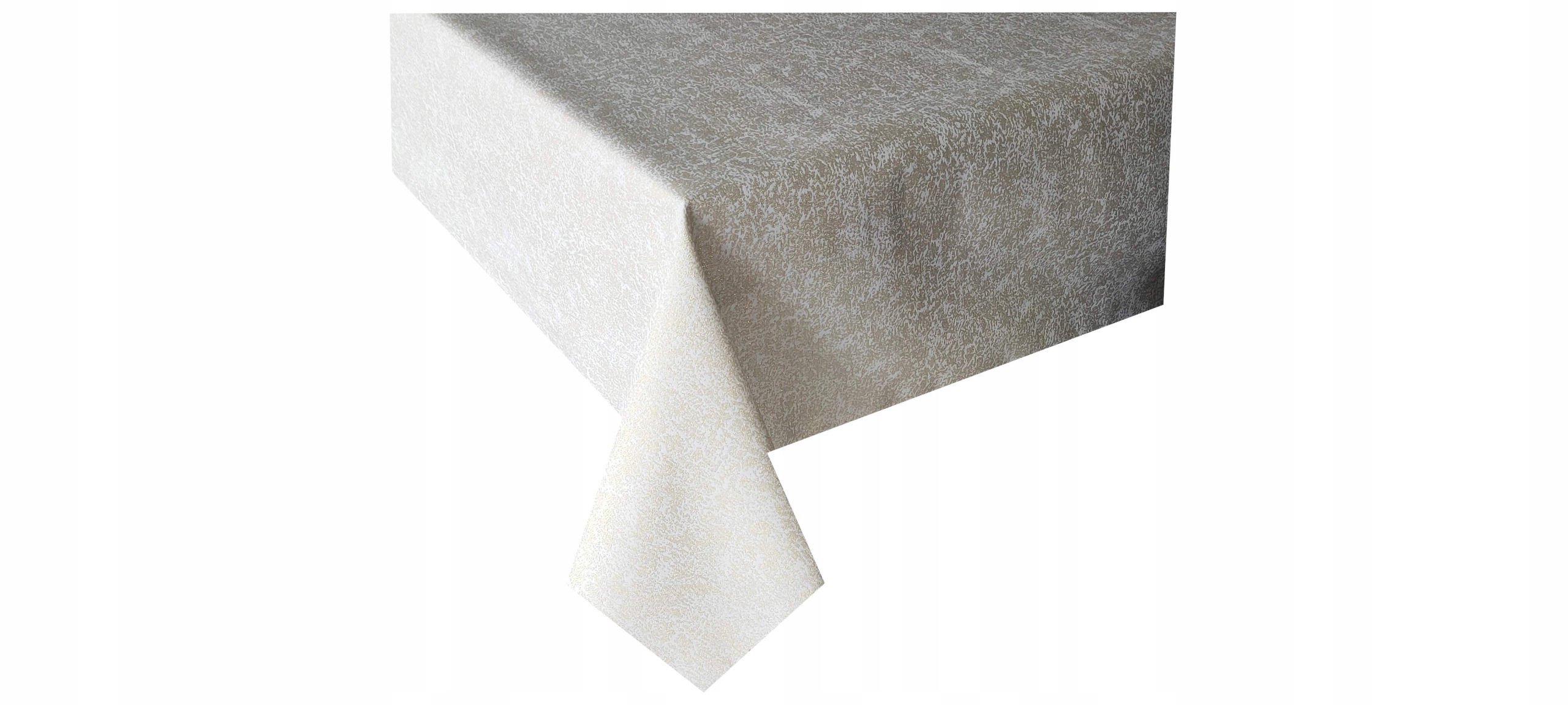 

Obrus plamoodp biały złoty glamour 140x320