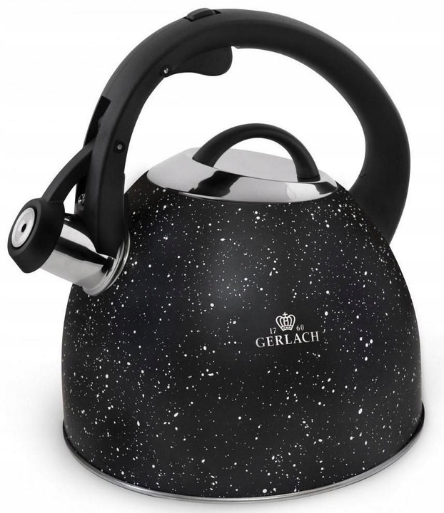 

Gerlach Granitex Czajnik 2,8L Stal Czarny Indukcja