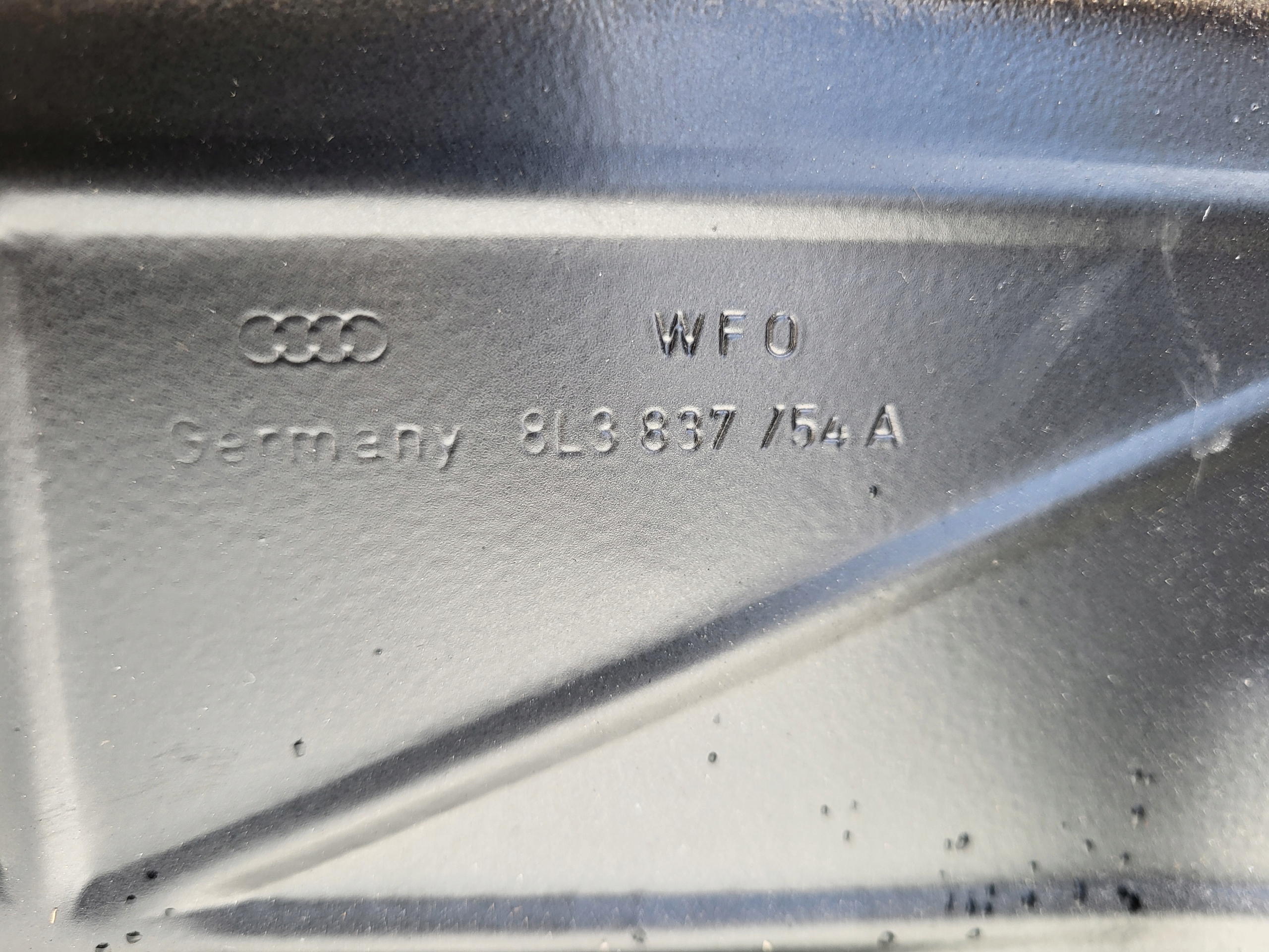 frame door PRAWYCH lift PROWADNICA windows R AUDI A3 8L 3D OE EU
