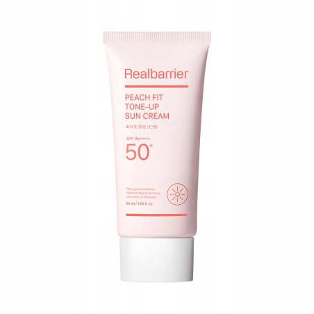 Real Barrier Peach Cream SPF50+ 50 ml Ochranný pleťový krém s Spf 50+ Broskvový krém 50 ml