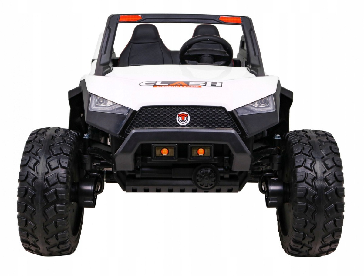 Buggy Clash Strong na akumulator dla 2 dzieci 24V 14Ah Pilot Napęd 4x4 Led