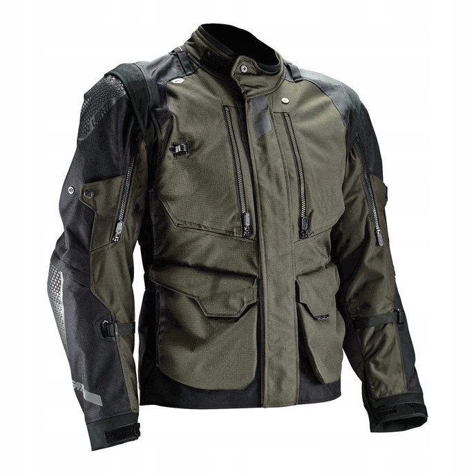 Motocyklová bunda Leatt Adv Multitour 5.5 Iron zelená čierna Darčeky