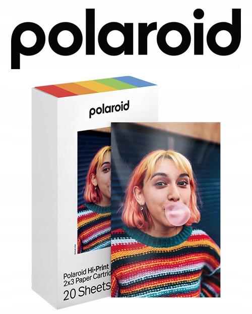 Papier do drukarki Polaroid Hi-Print Gen 2 Cartridge 20 zdjęć 2x3 Marka Polaroid